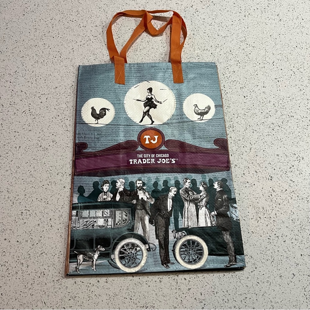 Reusable Chicago Trader Joe’s Bag